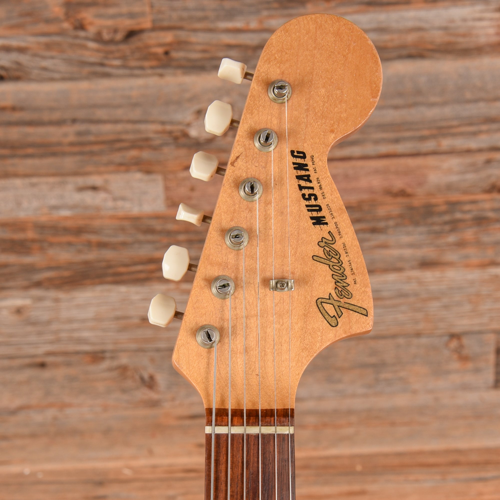 Fender Mustang Dakota Red 1967 Electric Guitars / Solid Body
