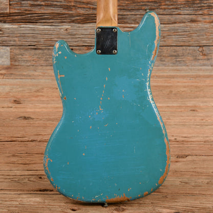 Fender Mustang Daphne Blue 1966 Electric Guitars / Solid Body