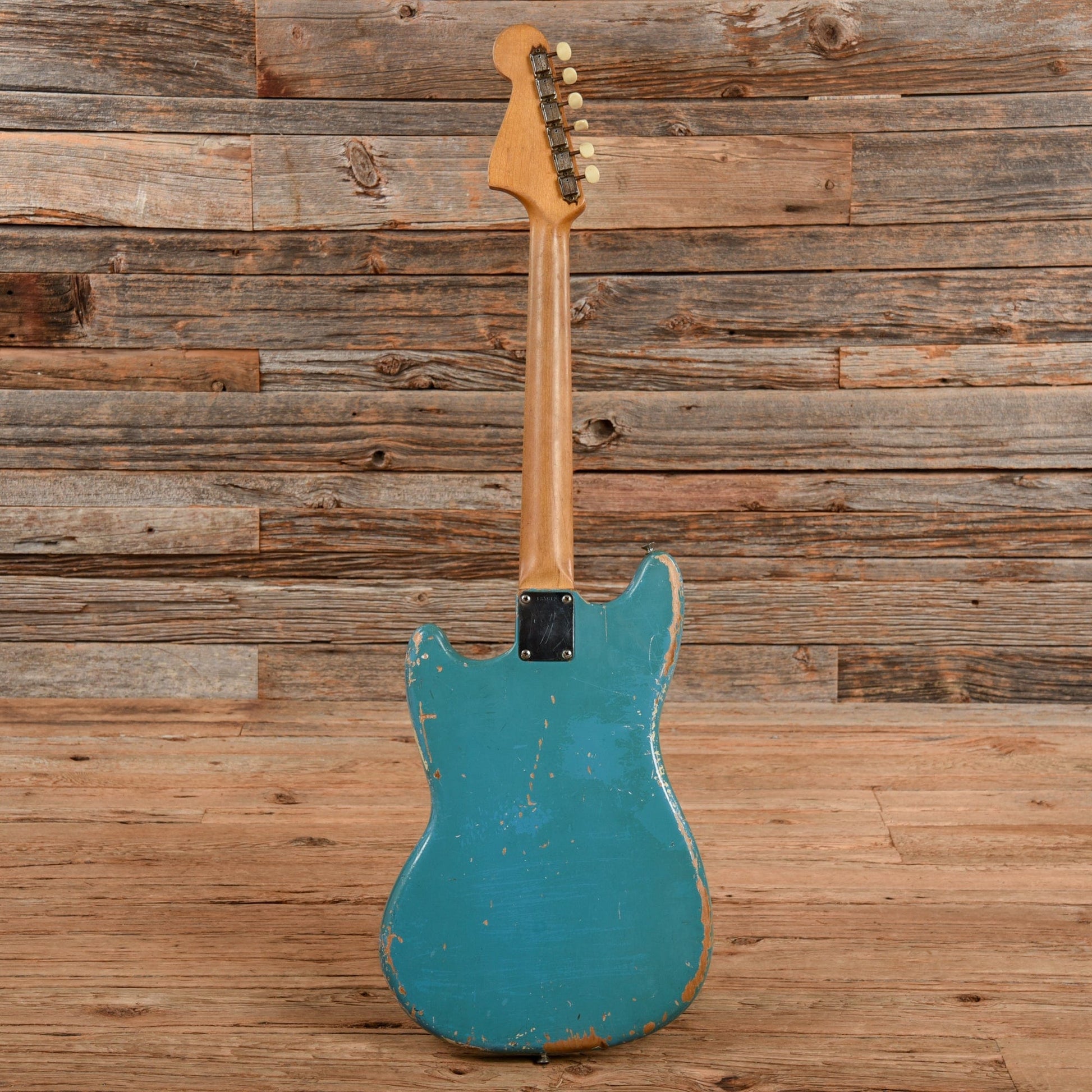 Fender Mustang Daphne Blue 1966 Electric Guitars / Solid Body