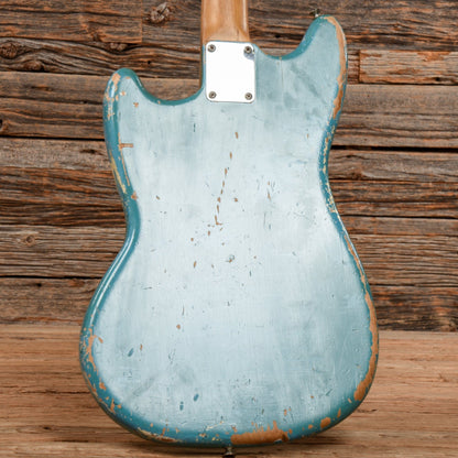 Fender Mustang Daphne Blue 1966 Electric Guitars / Solid Body