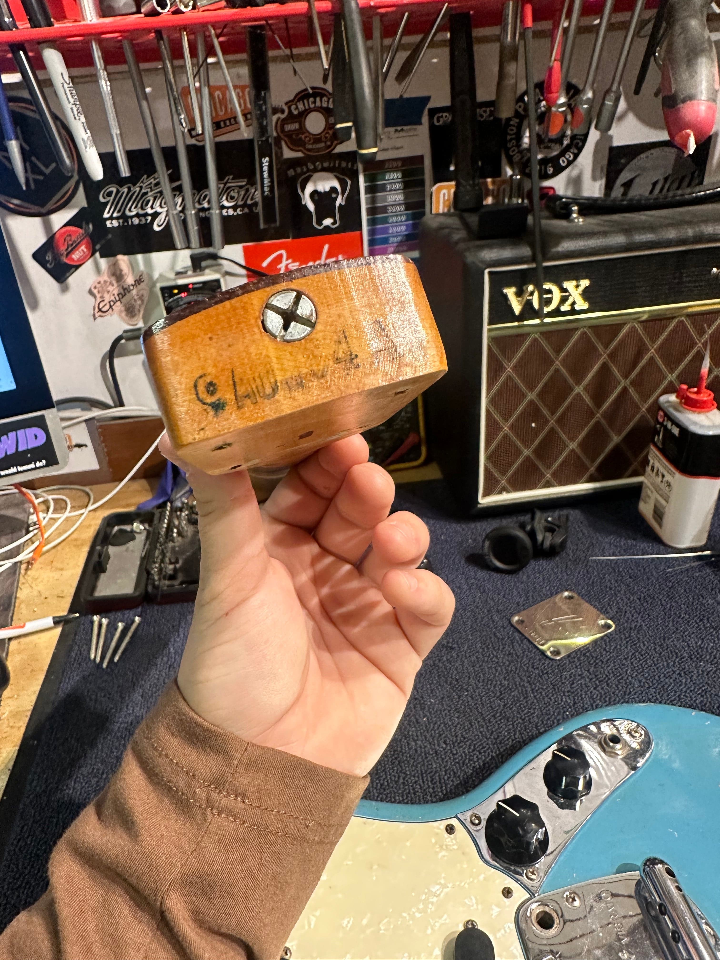 Fender Mustang Daphne Blue 1966 Electric Guitars / Solid Body