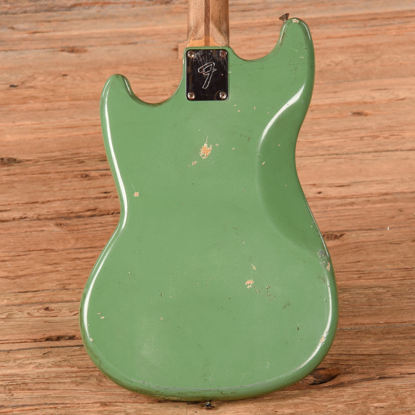 Fender Mustang Green Refin 1977 Electric Guitars / Solid Body