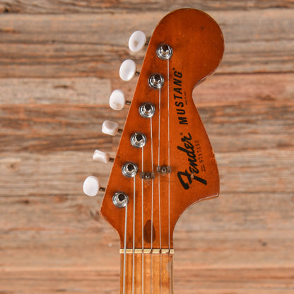 Fender Mustang Green Refin 1977 Electric Guitars / Solid Body