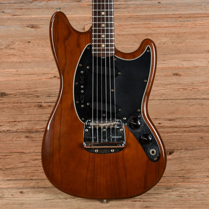 Fender Mustang Mocha 1976 Electric Guitars / Solid Body
