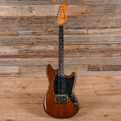 Fender Mustang Mocha 1976 Electric Guitars / Solid Body