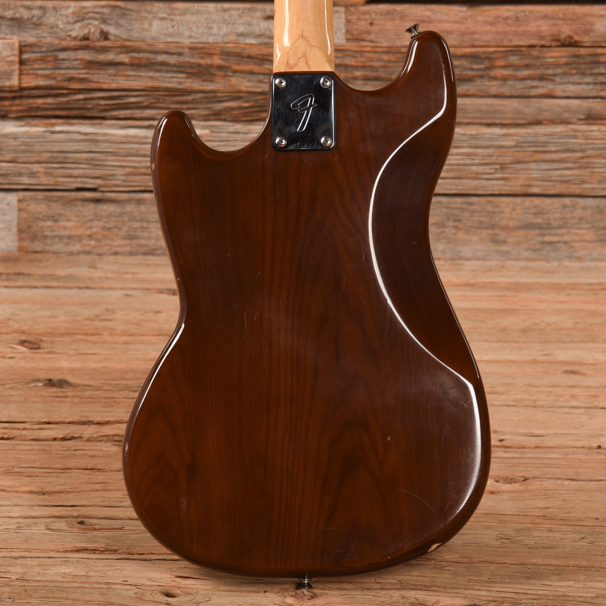 Fender Mustang Mocha 1977 Electric Guitars / Solid Body