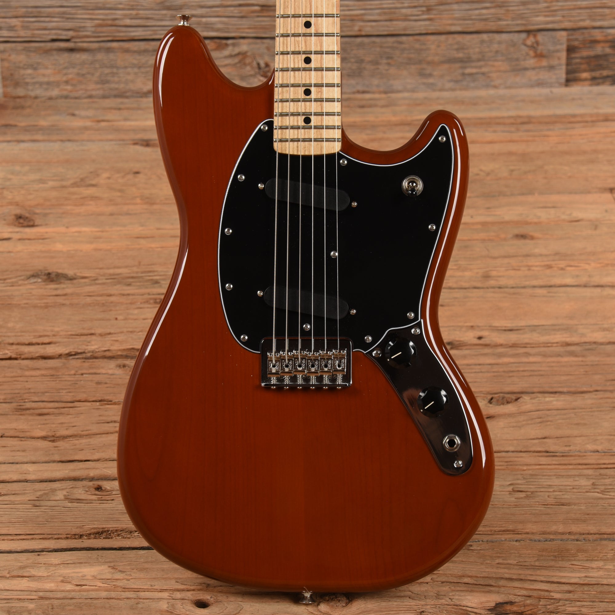 Fender Mustang Mocha 2020 Electric Guitars / Solid Body