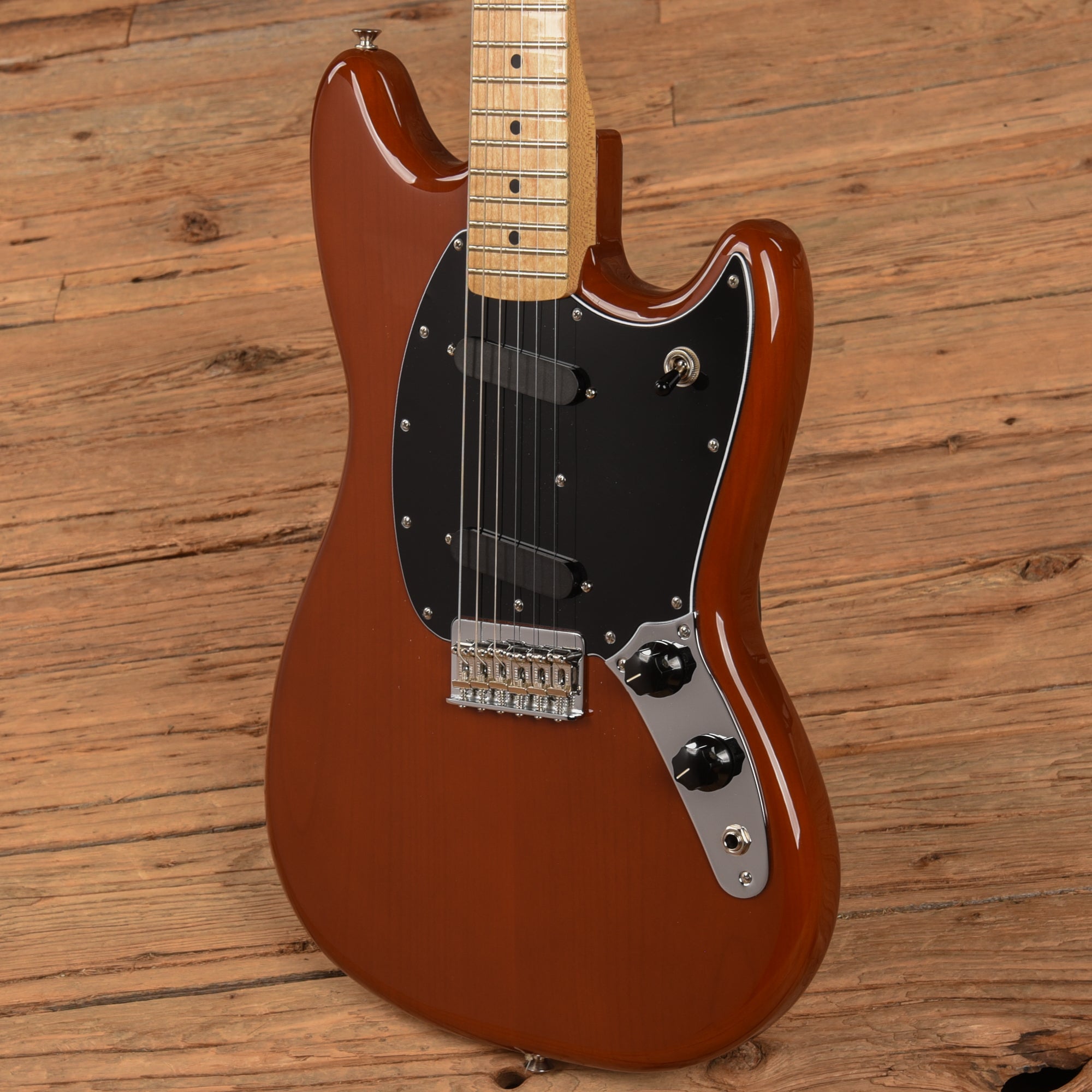 Fender Mustang Mocha 2020 Electric Guitars / Solid Body