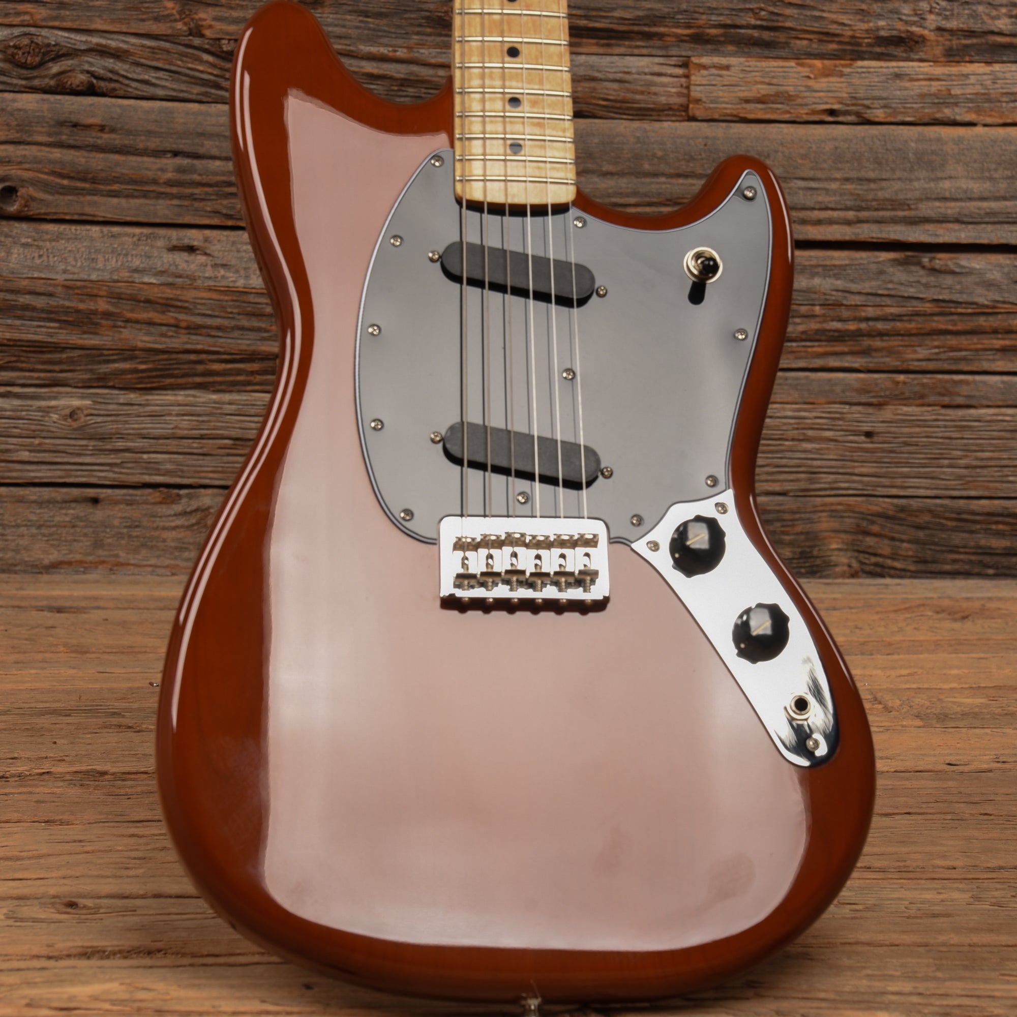 Fender Mustang Mocha 2020 Electric Guitars / Solid Body