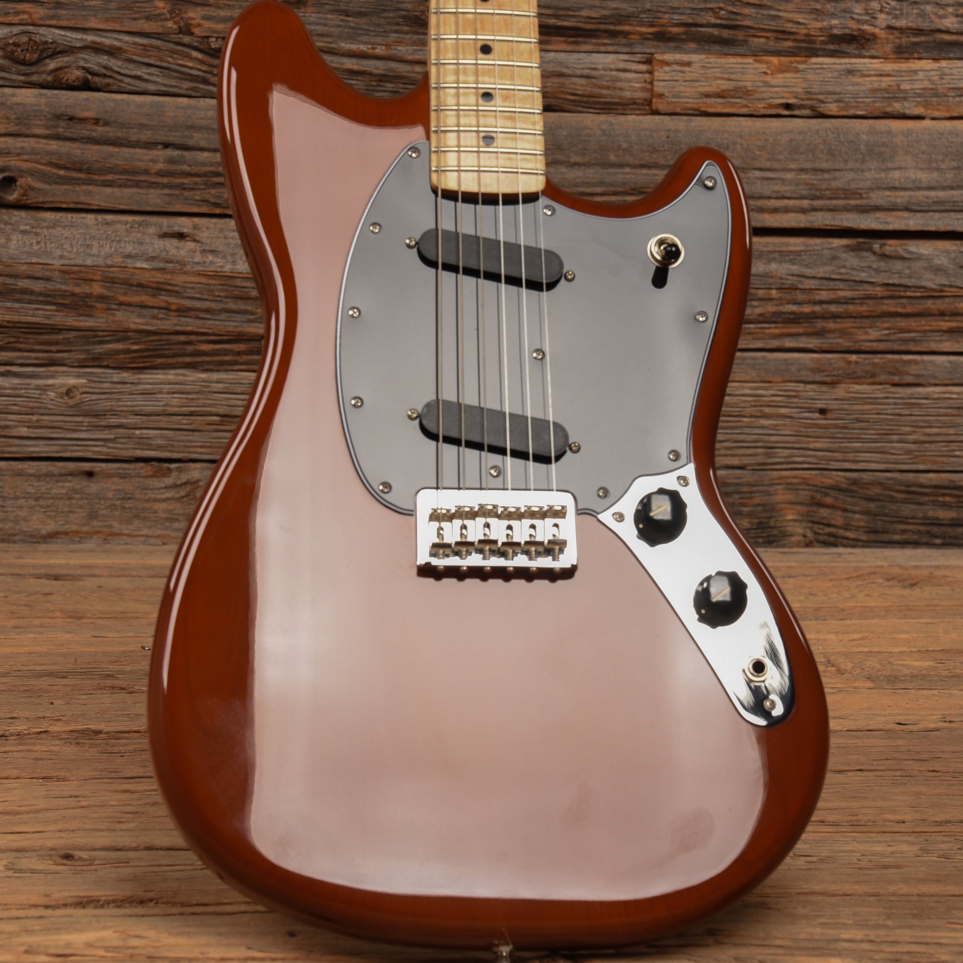 Fender Mustang Mocha 2020 Electric Guitars / Solid Body