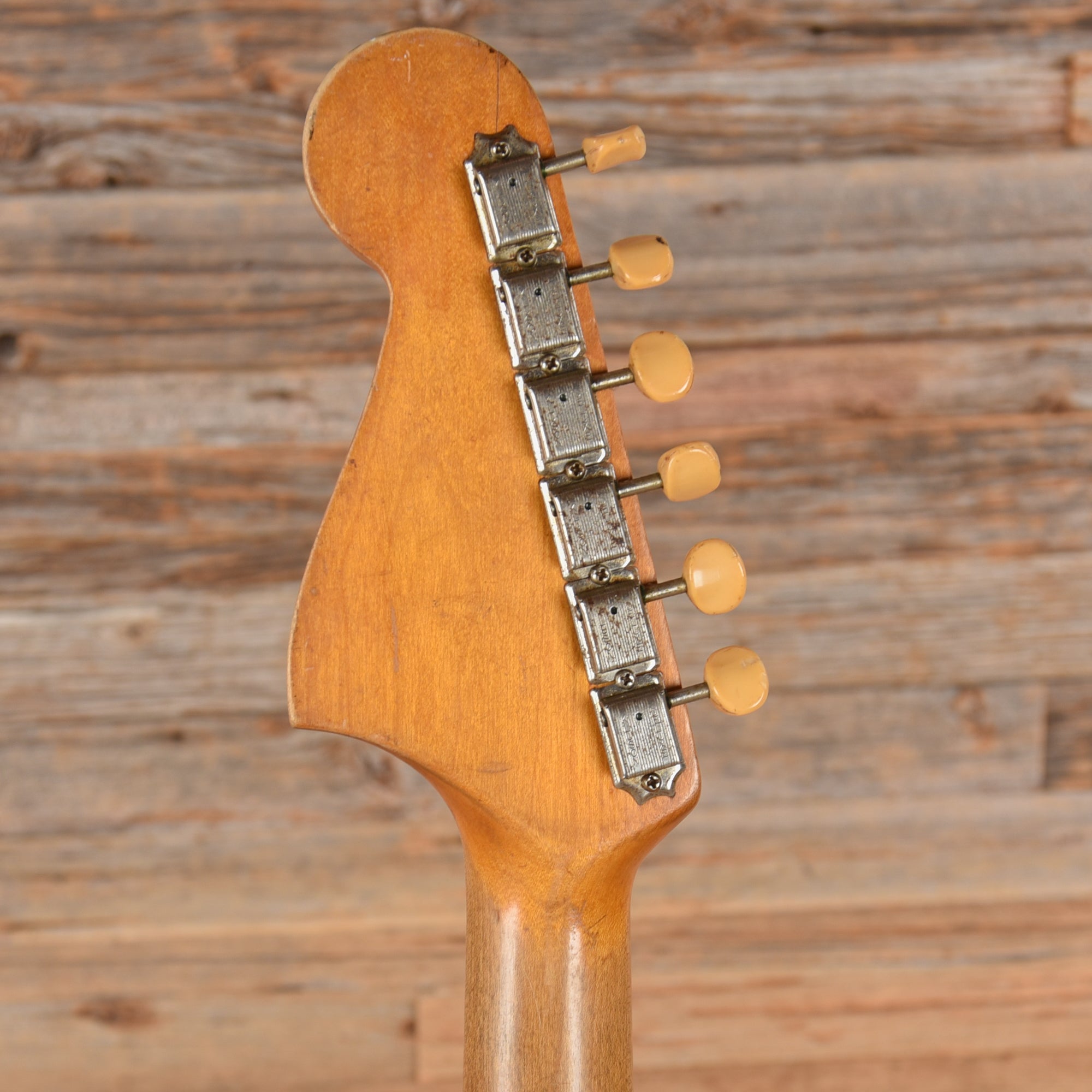Fender Mustang Natural 1965 Electric Guitars / Solid Body