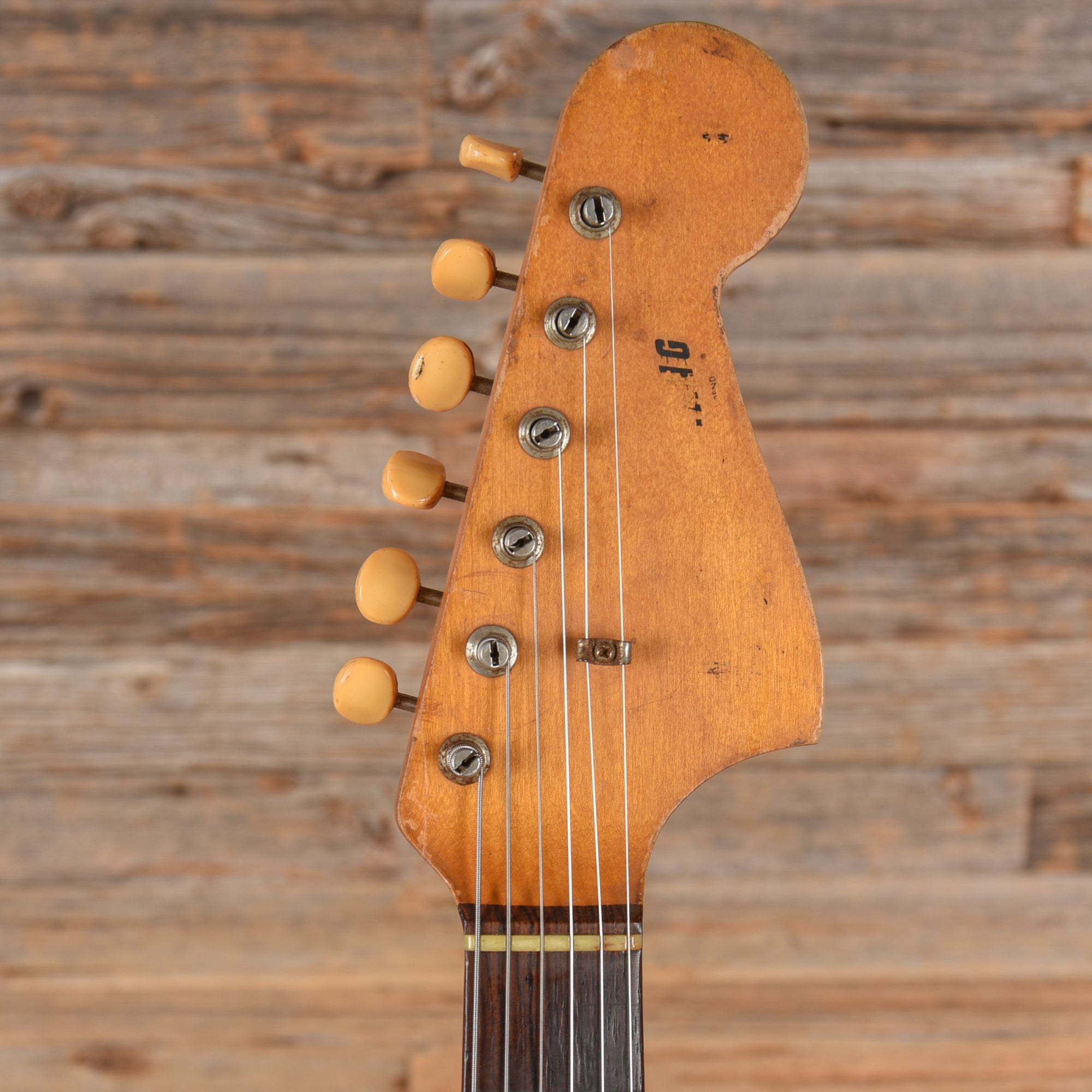Fender Mustang Natural 1965 Electric Guitars / Solid Body