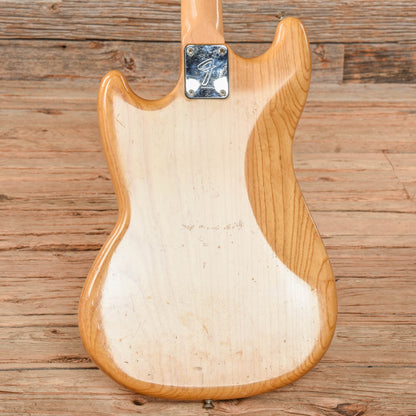 Fender Mustang Natural 1977 Electric Guitars / Solid Body