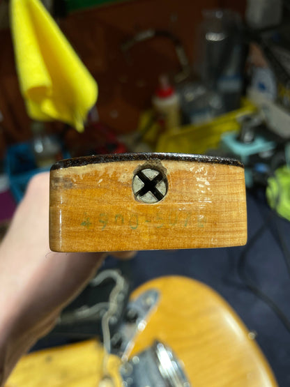 Fender Mustang Natural 1977 Electric Guitars / Solid Body