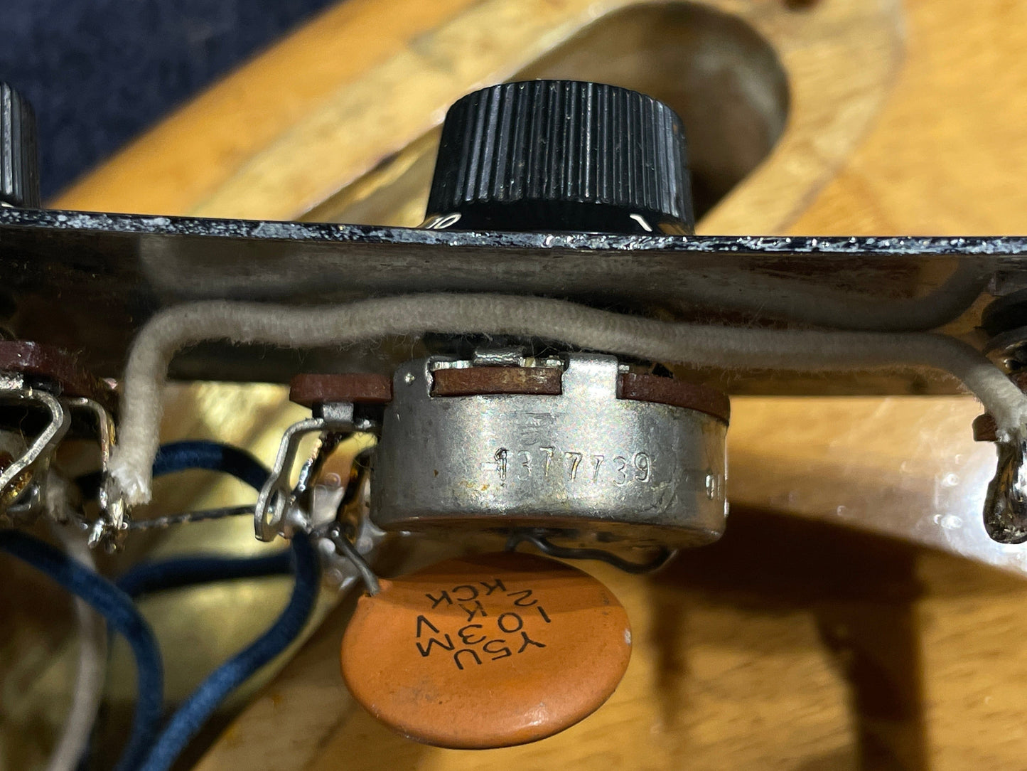 Fender Mustang Natural 1977 Electric Guitars / Solid Body