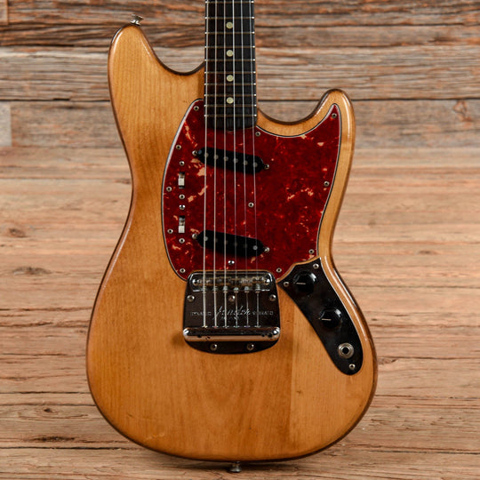 Fender Mustang Natural Refin 1964 Electric Guitars / Solid Body