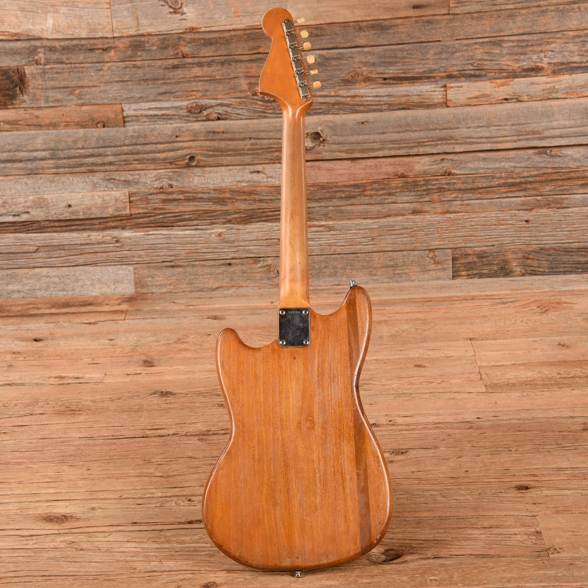 Fender Mustang Natural Refin 1965 Electric Guitars / Solid Body