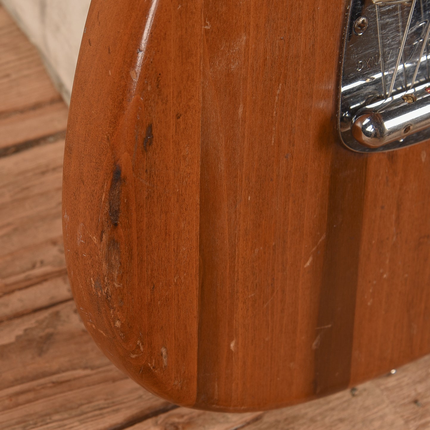 Fender Mustang Natural Refin 1965 Electric Guitars / Solid Body