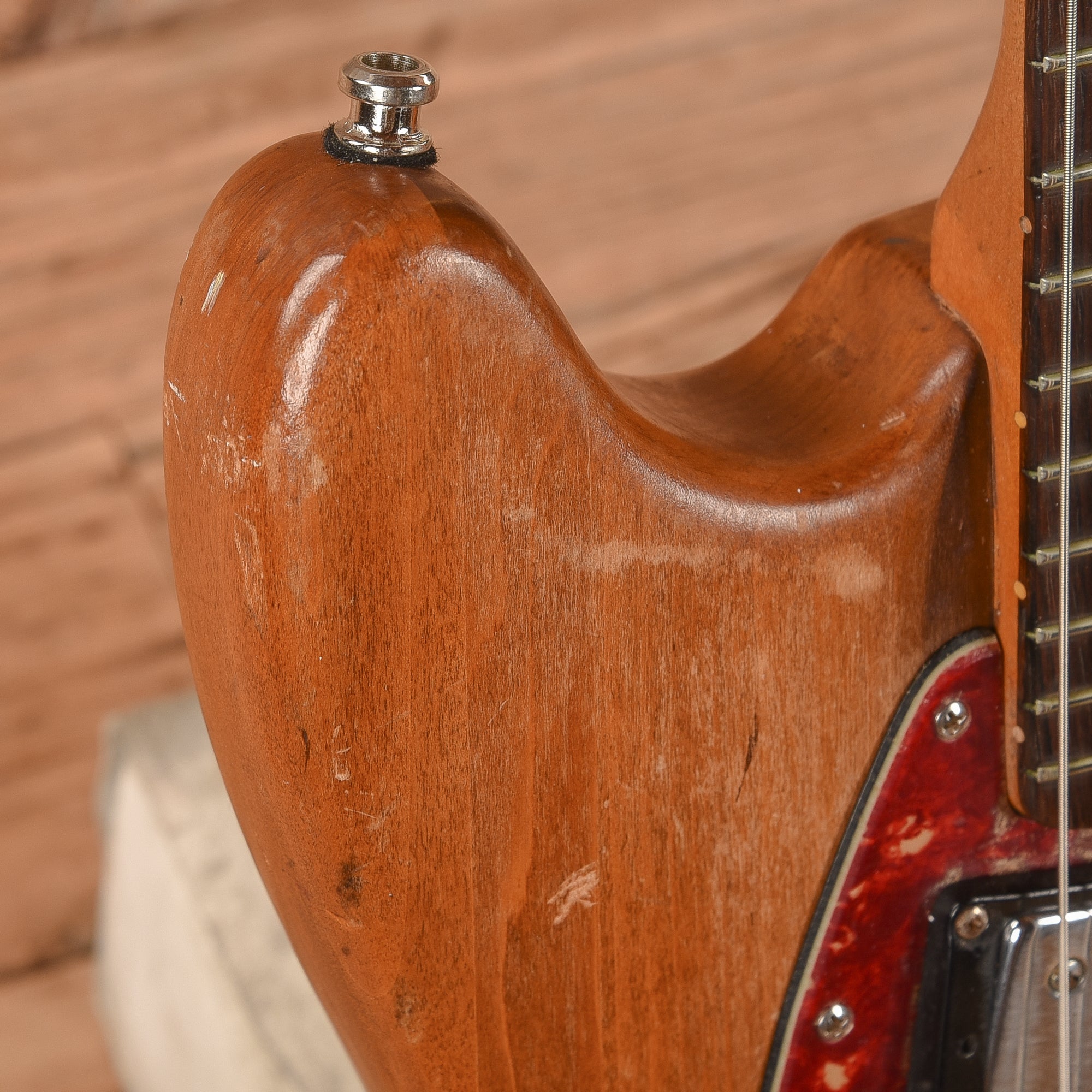 Fender Mustang Natural Refin 1965 Electric Guitars / Solid Body