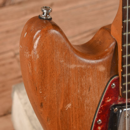 Fender Mustang Natural Refin 1965 Electric Guitars / Solid Body