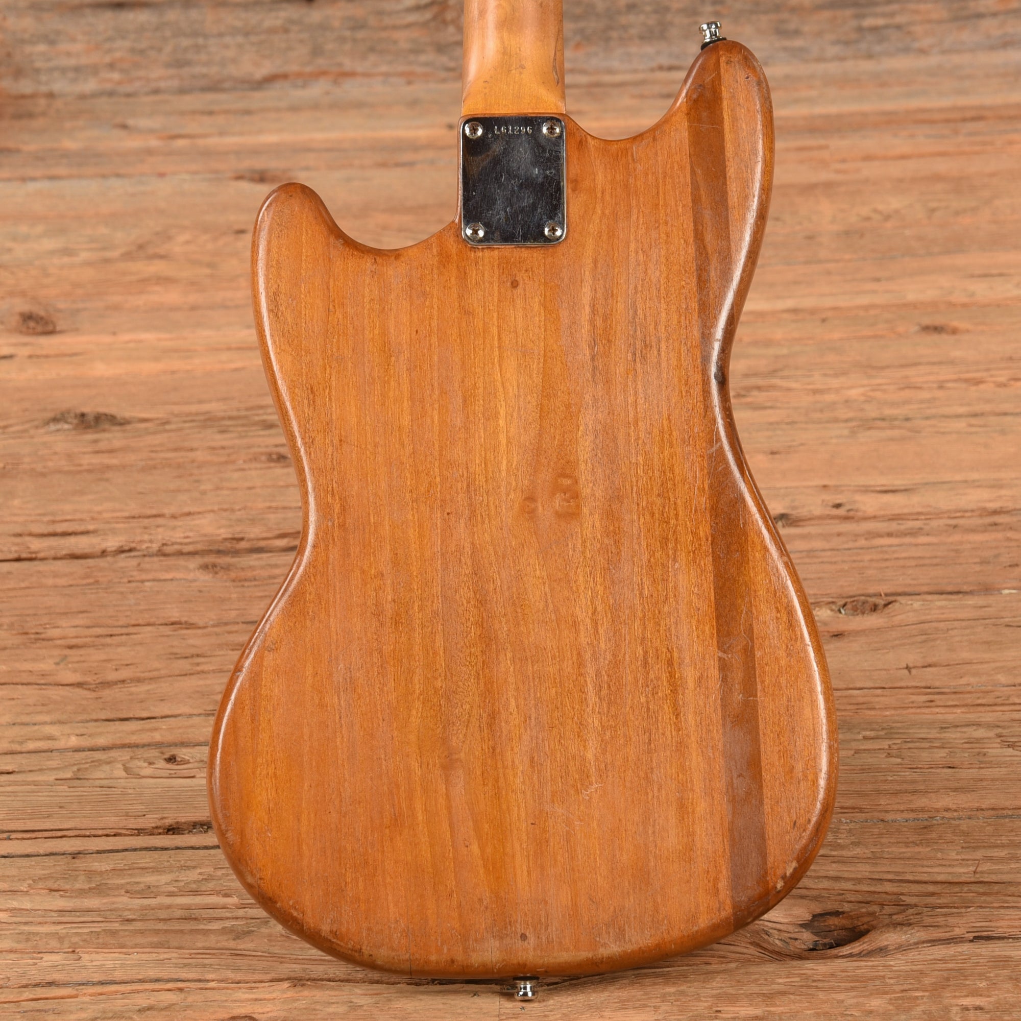 Fender Mustang Natural Refin 1965 Electric Guitars / Solid Body