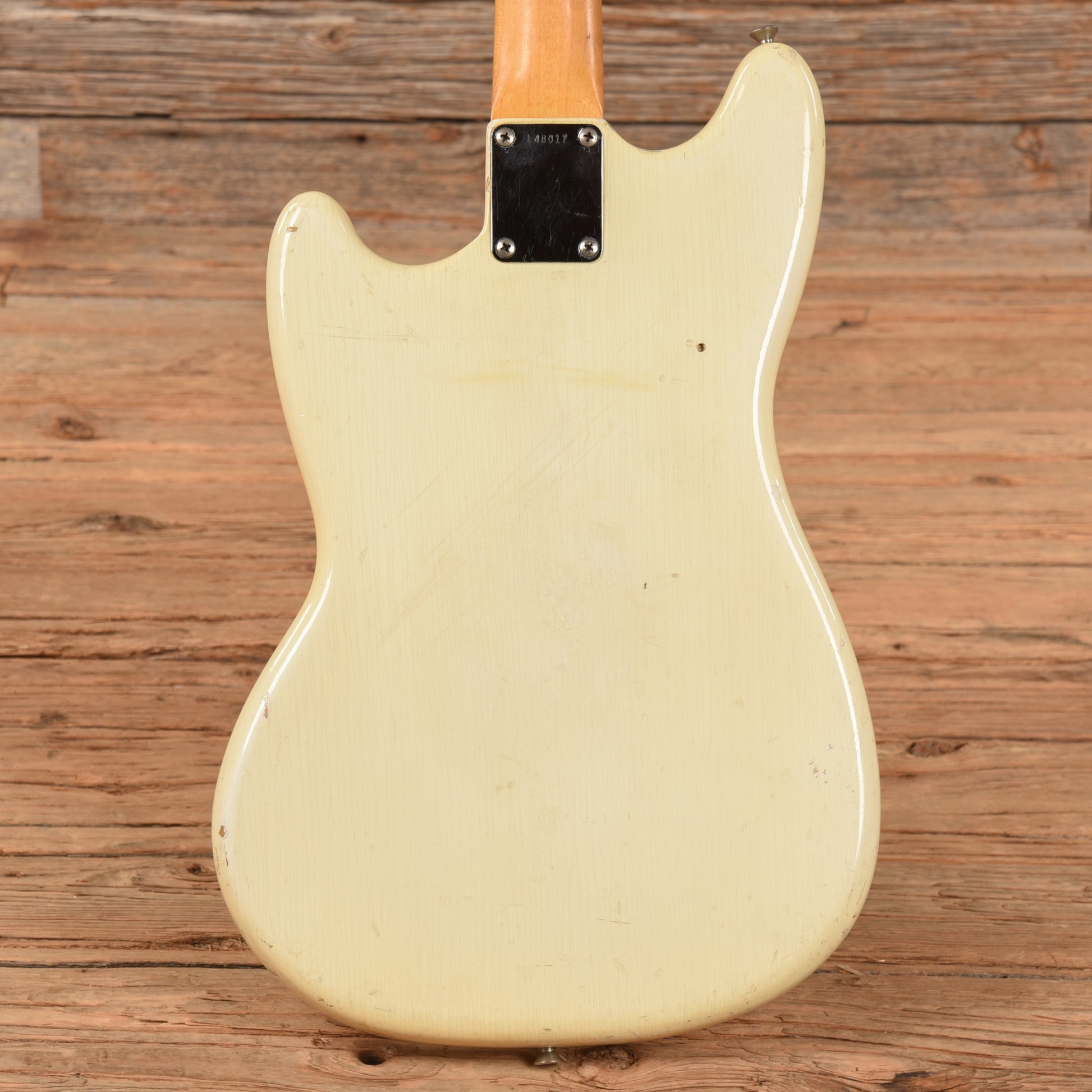 Fender Mustang Olympic White 1964 Electric Guitars / Solid Body
