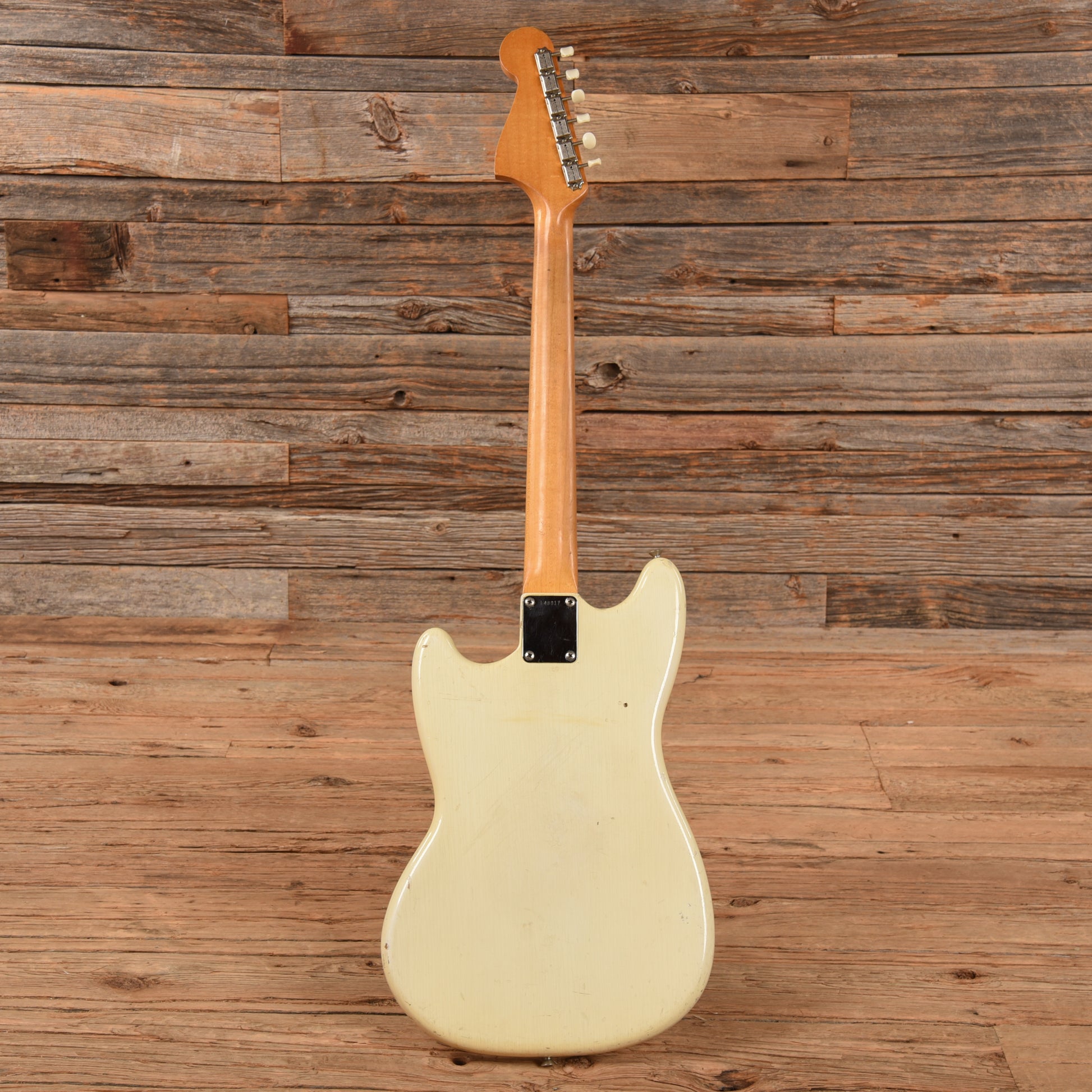 Fender Mustang Olympic White 1964 Electric Guitars / Solid Body