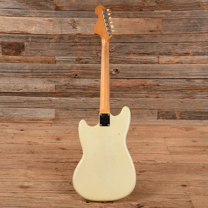 Fender Mustang Olympic White 1964 Electric Guitars / Solid Body