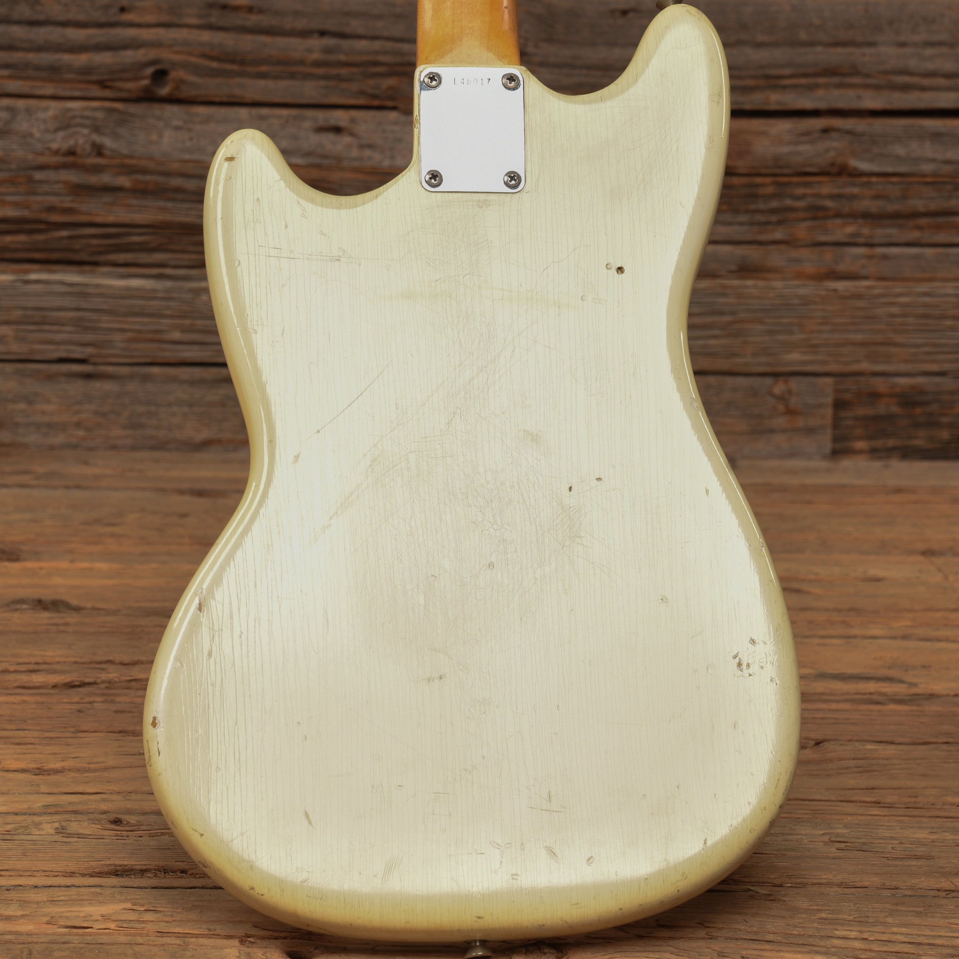 Fender Mustang Olympic White 1964 Electric Guitars / Solid Body