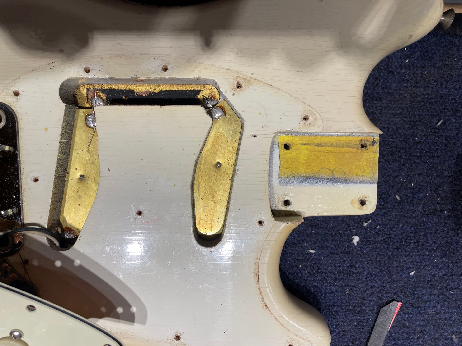 Fender Mustang Olympic White 1964 Electric Guitars / Solid Body