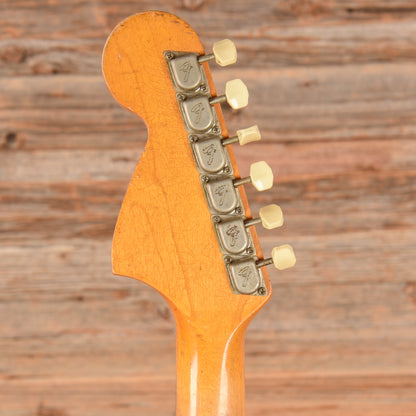 Fender Mustang Red 1966 Electric Guitars / Solid Body