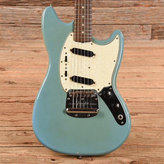 Fender Mustang Sonic Blue 1966 Electric Guitars / Solid Body