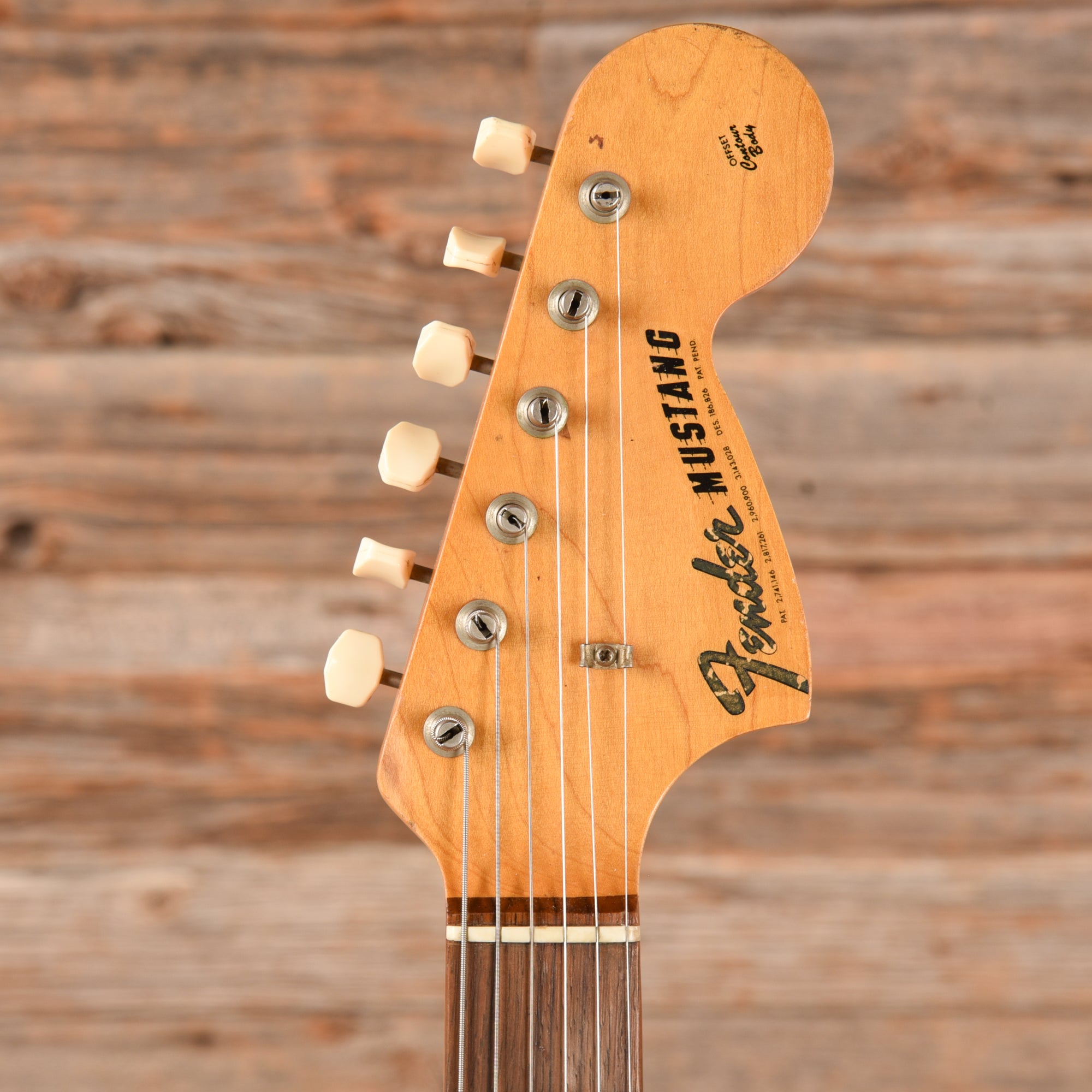 Fender Mustang Sonic Blue 1966 Electric Guitars / Solid Body