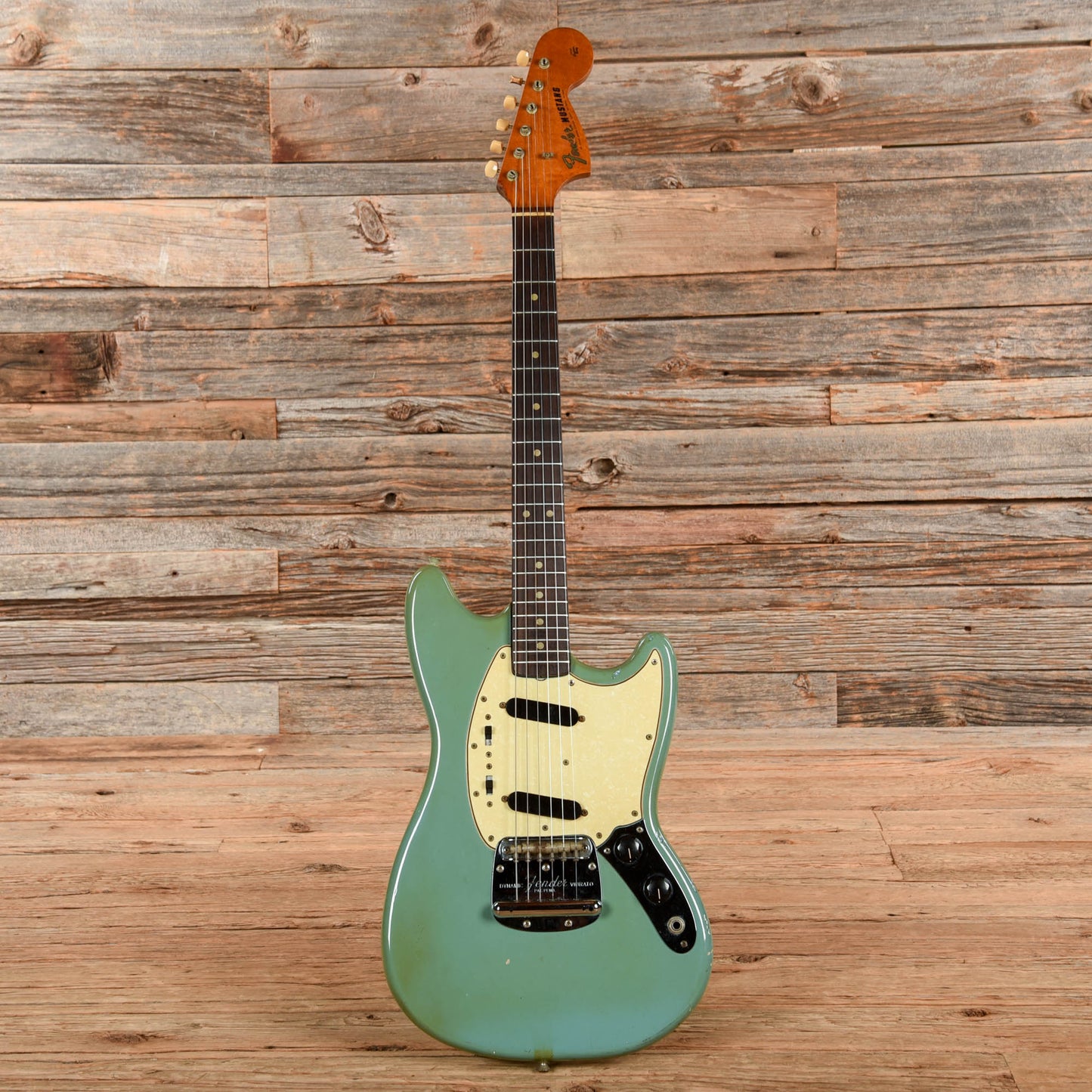 Fender Mustang Sonic Blue 1966 Electric Guitars / Solid Body