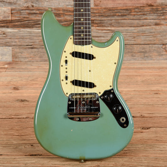 Fender Mustang Sonic Blue 1966 Electric Guitars / Solid Body