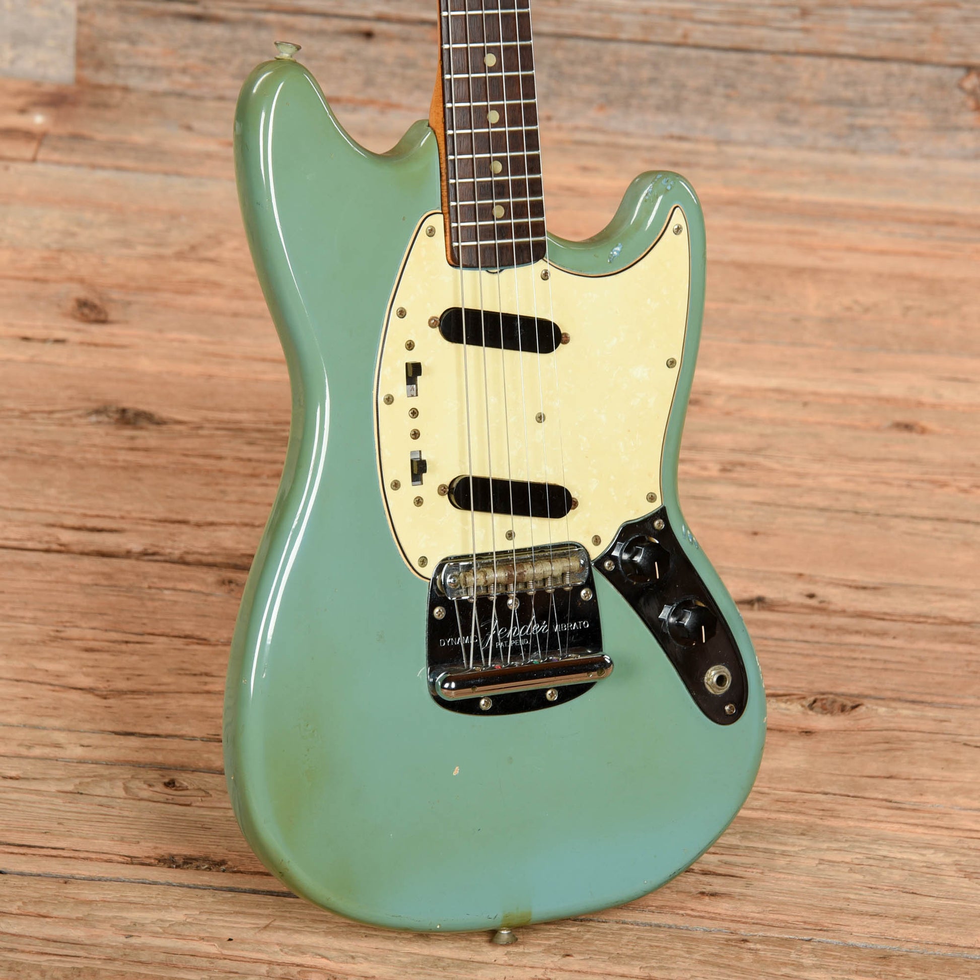 Fender Mustang Sonic Blue 1966 Electric Guitars / Solid Body
