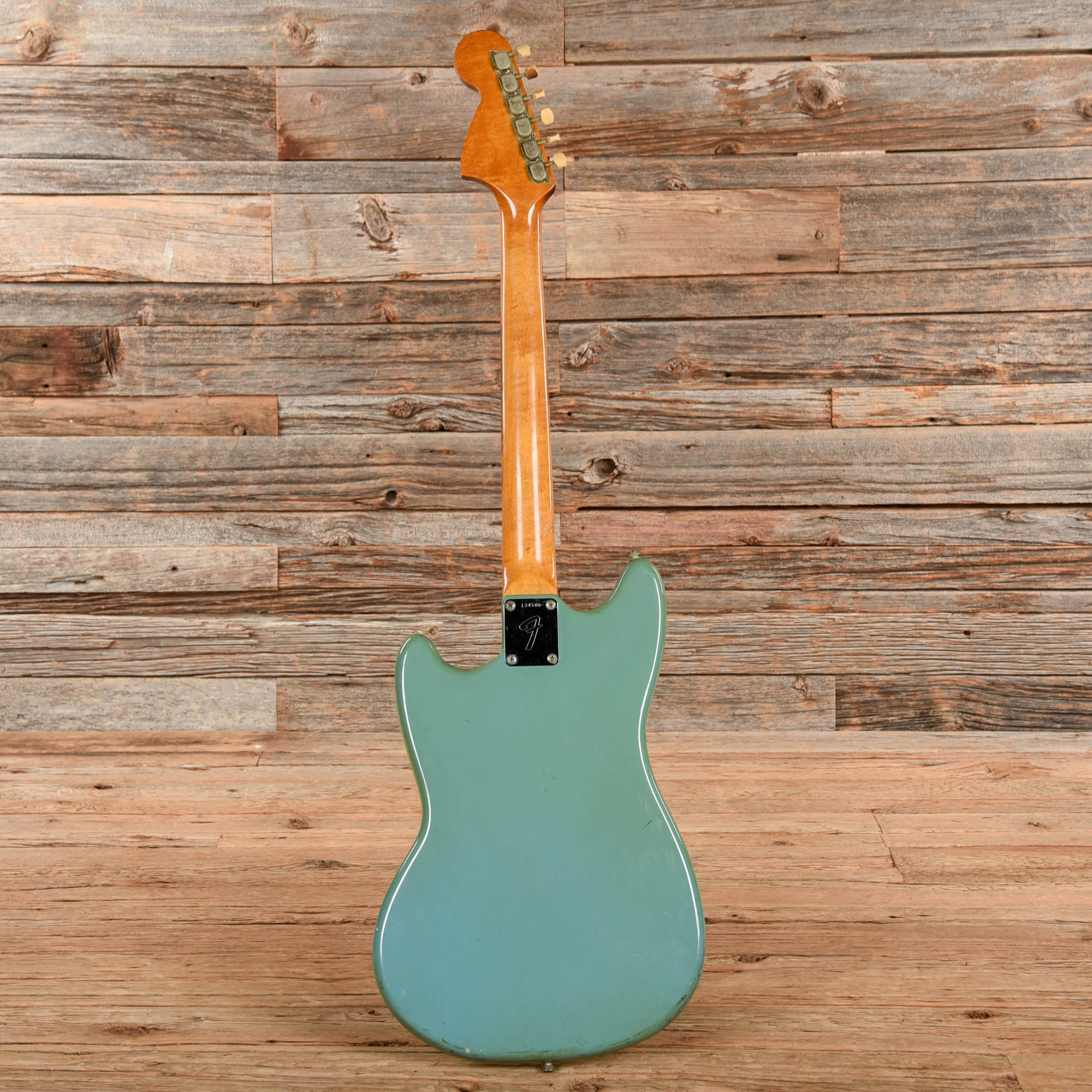 Fender Mustang Sonic Blue 1966 Electric Guitars / Solid Body