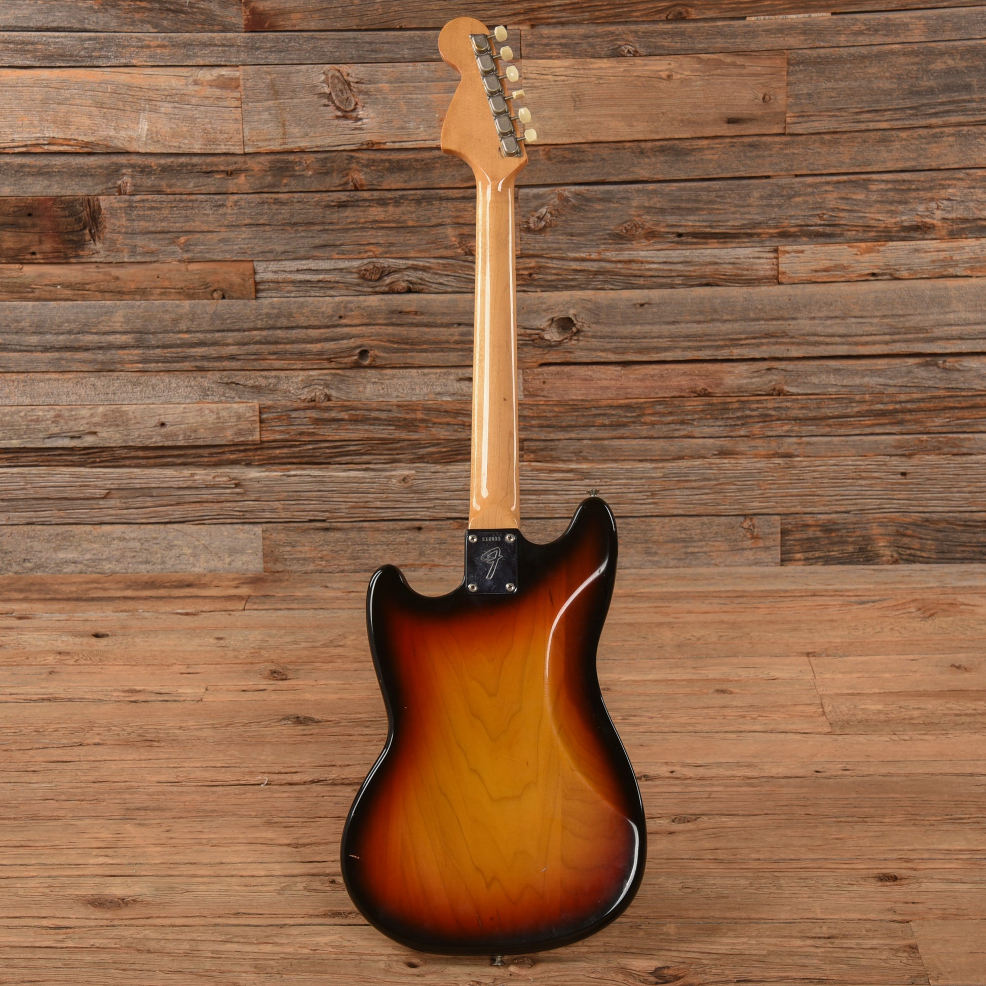 Fender Mustang Sunburst 1974 Electric Guitars / Solid Body