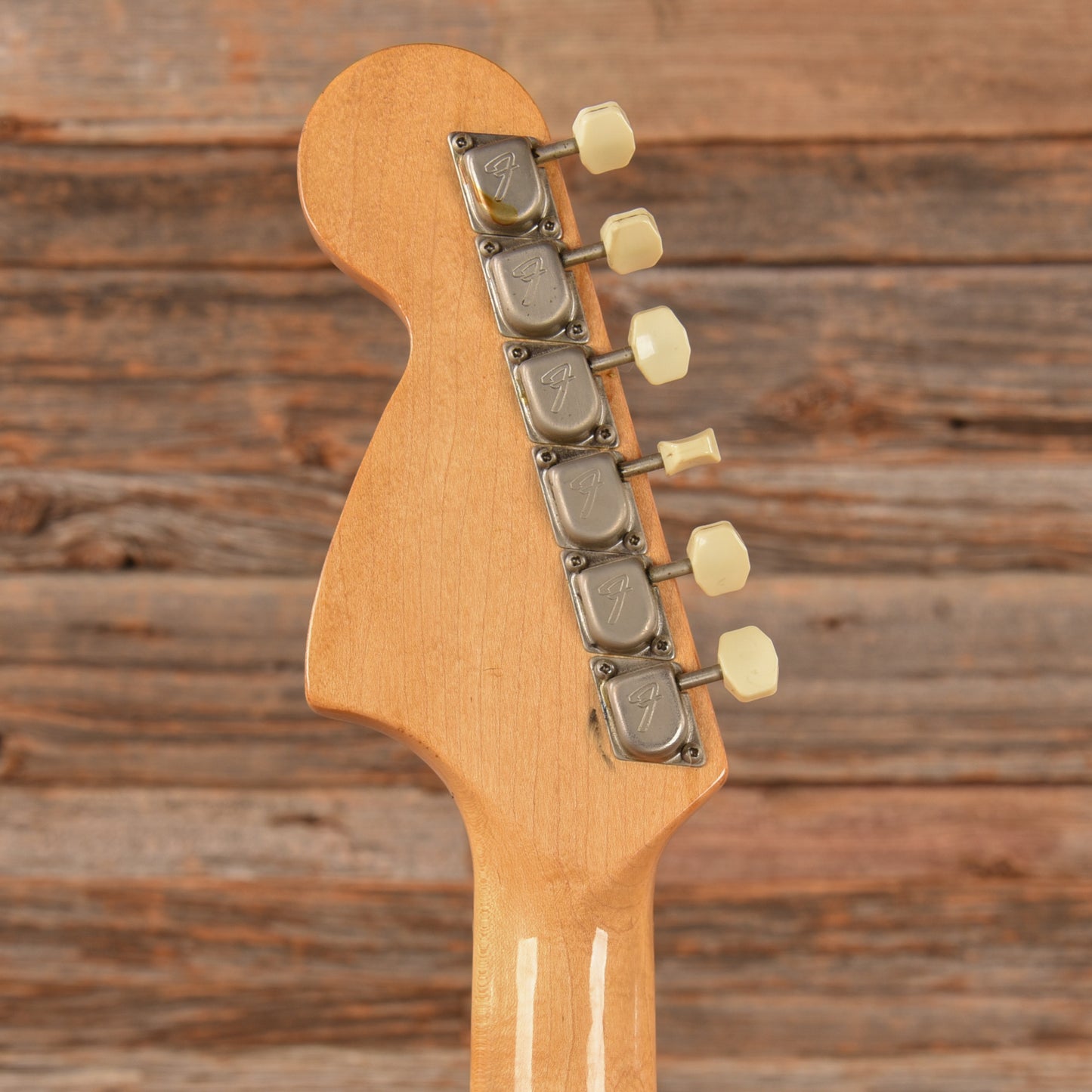 Fender Mustang Sunburst 1974 Electric Guitars / Solid Body