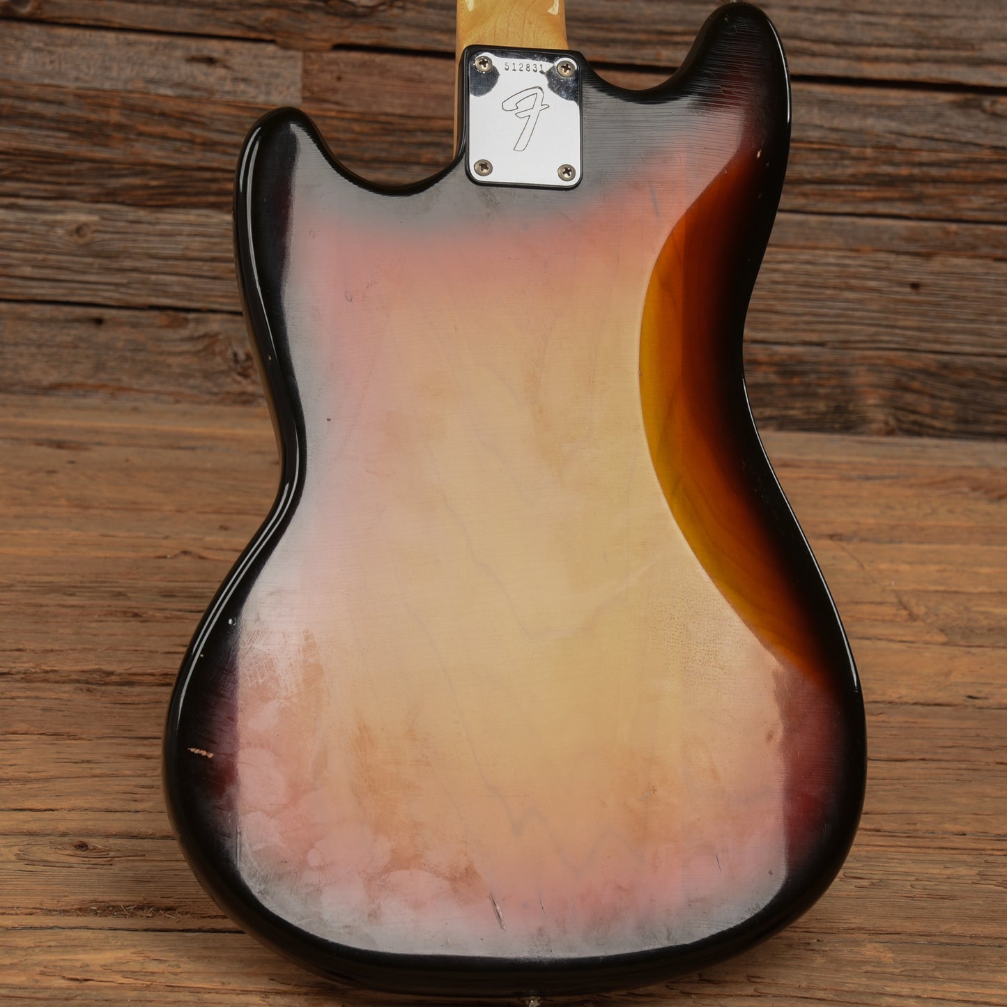 Fender Mustang Sunburst 1974 Electric Guitars / Solid Body