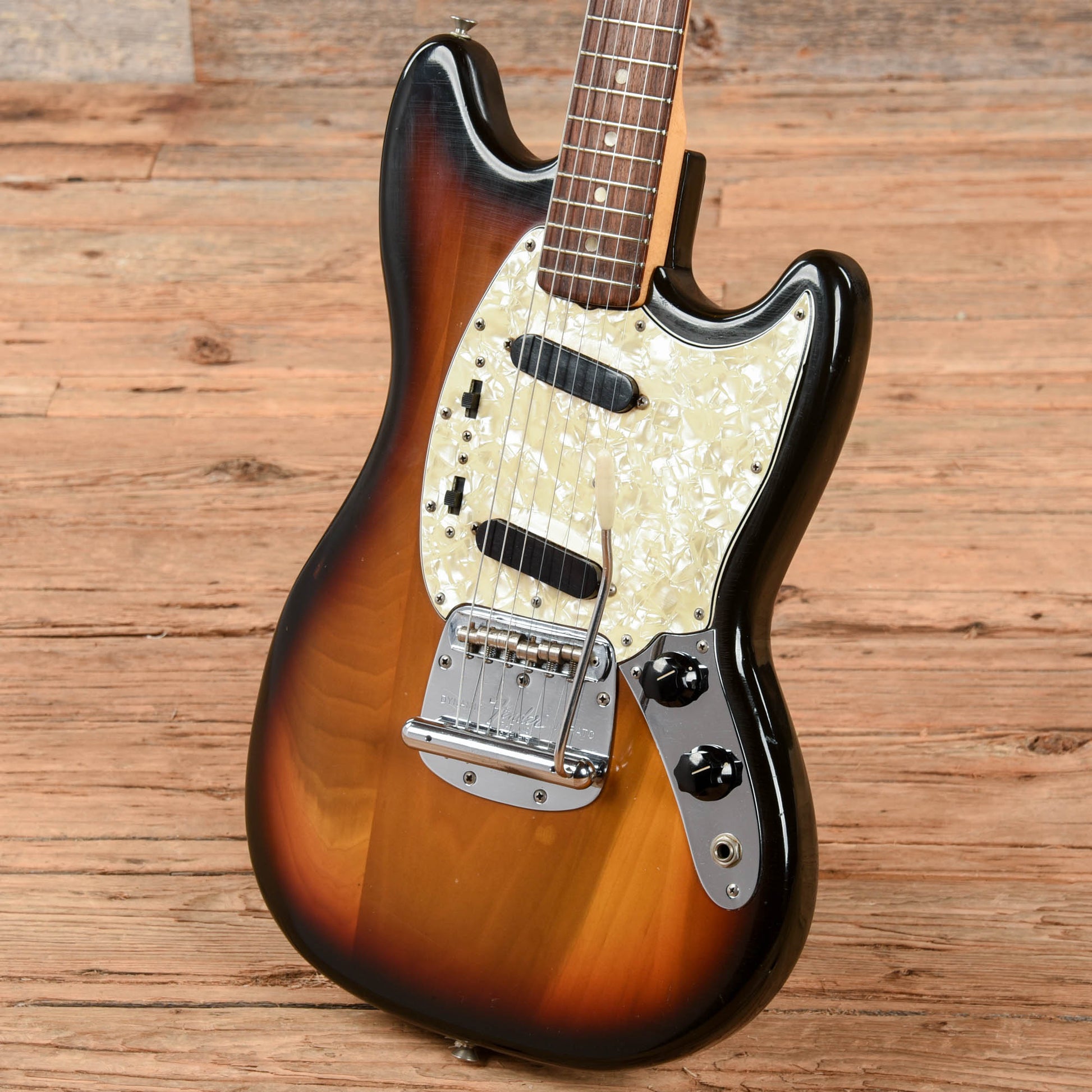 Fender Mustang Sunburst 1974 Electric Guitars / Solid Body