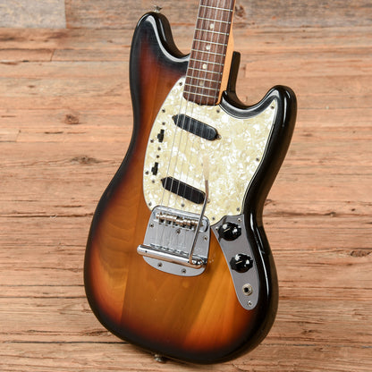 Fender Mustang Sunburst 1974 Electric Guitars / Solid Body
