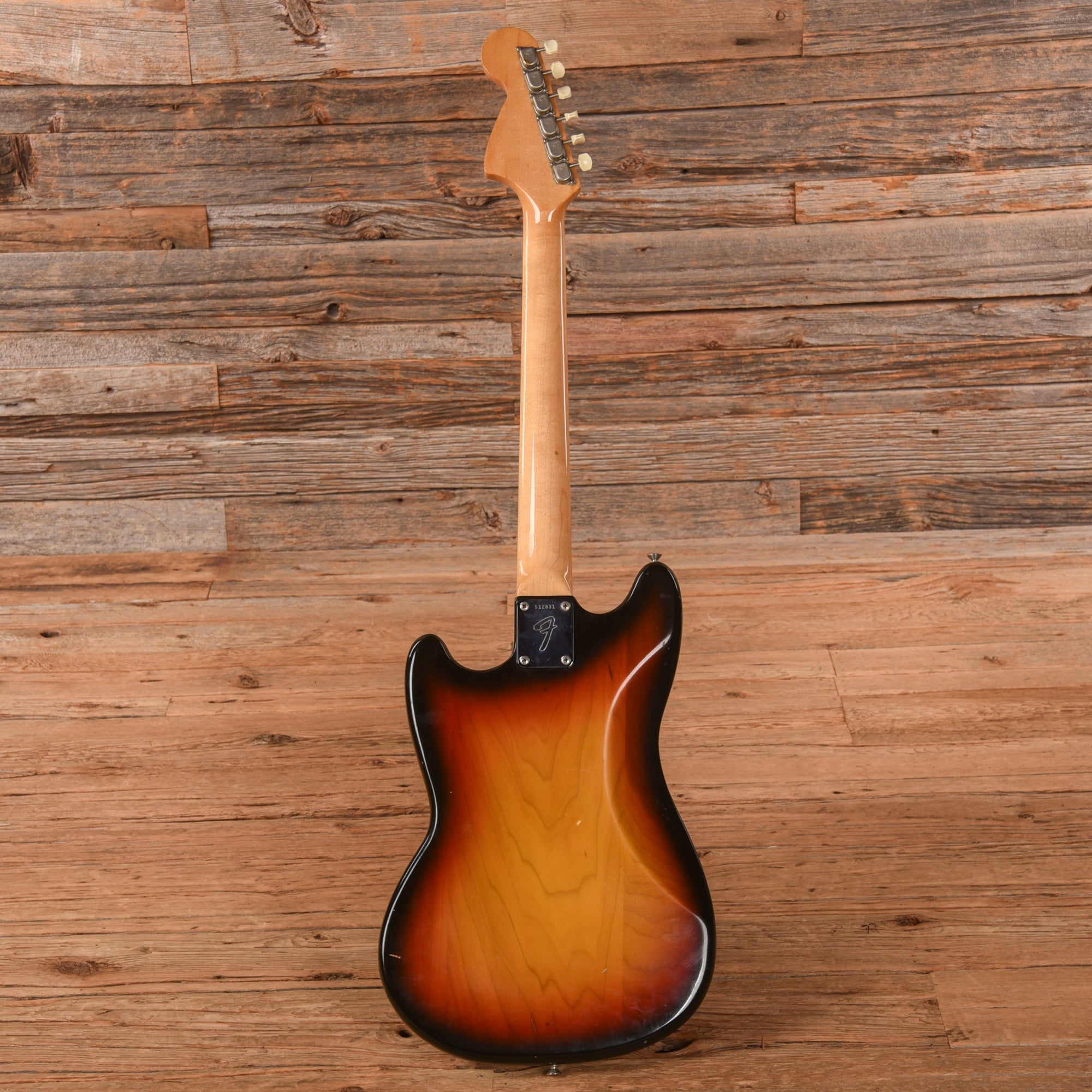 Fender Mustang Sunburst 1977 Electric Guitars / Solid Body
