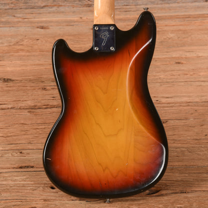 Fender Mustang Sunburst 1977 Electric Guitars / Solid Body