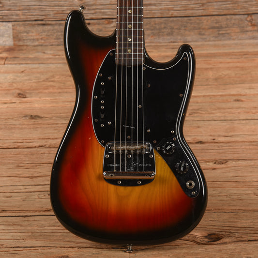 Fender Mustang Sunburst 1978 Electric Guitars / Solid Body