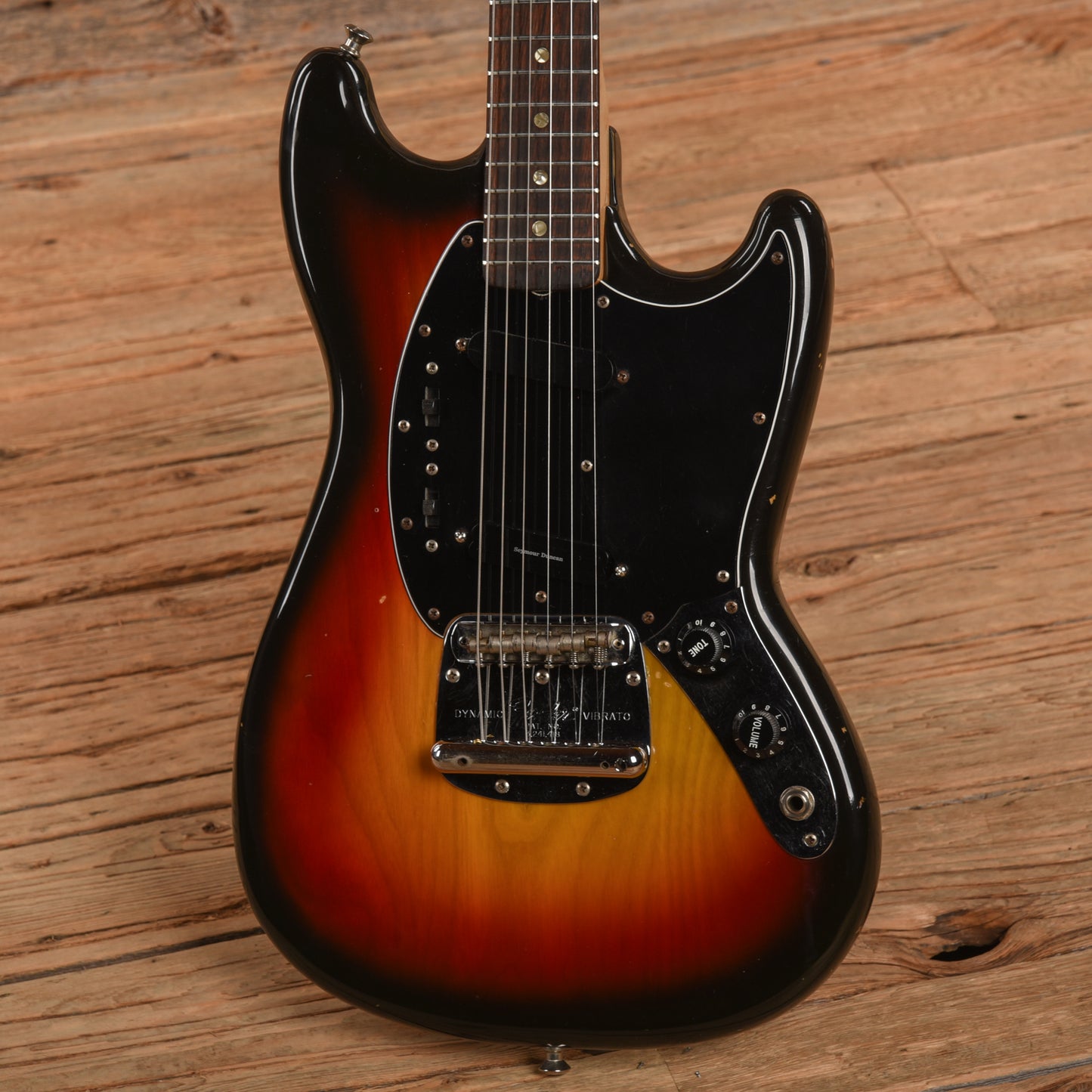 Fender Mustang Sunburst 1978 Electric Guitars / Solid Body