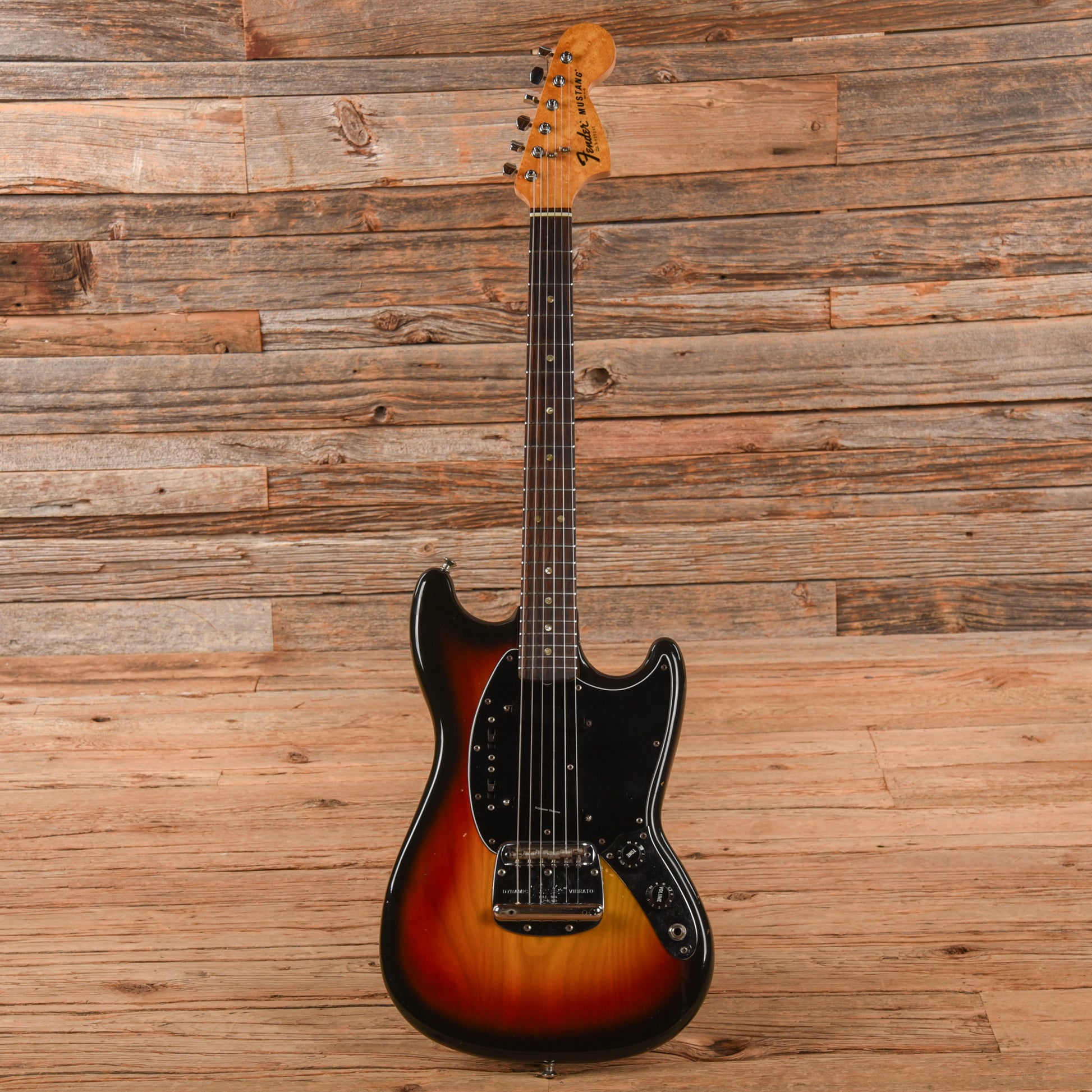 Fender Mustang Sunburst 1978 Electric Guitars / Solid Body