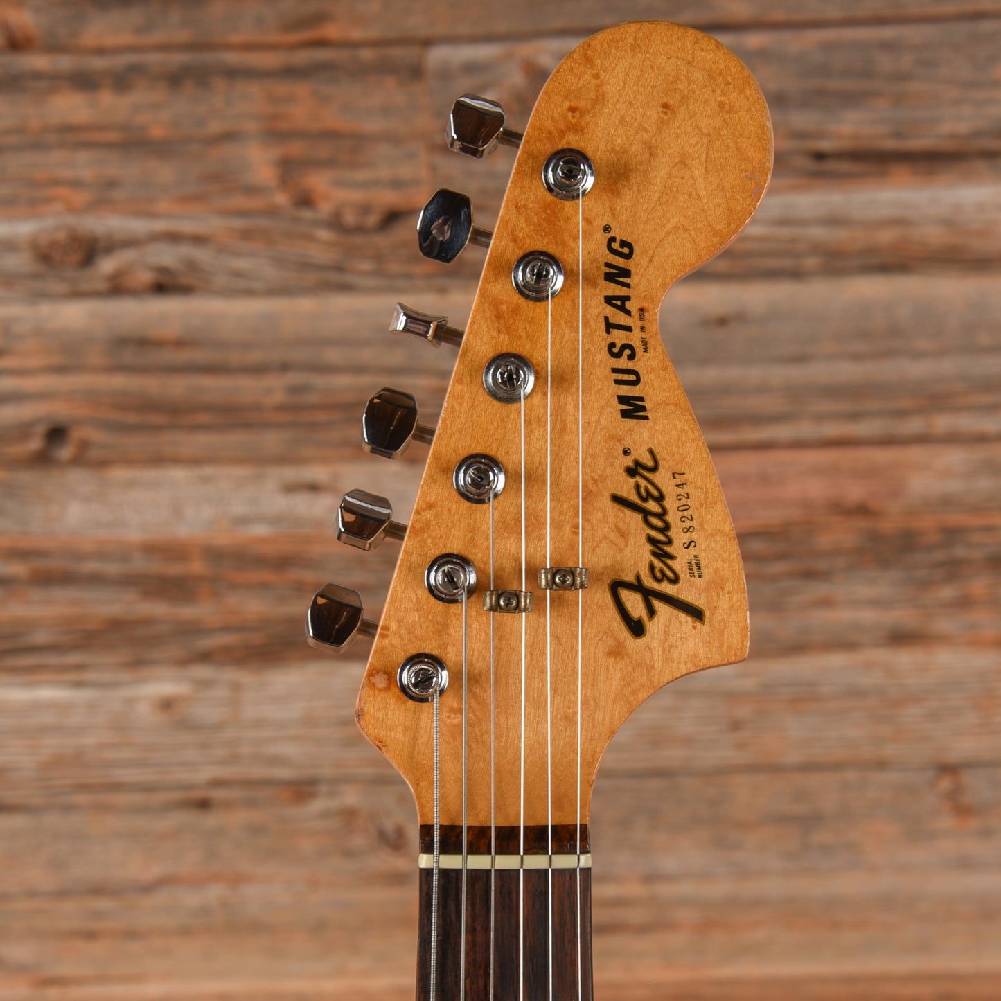 Fender Mustang Sunburst 1978 Electric Guitars / Solid Body