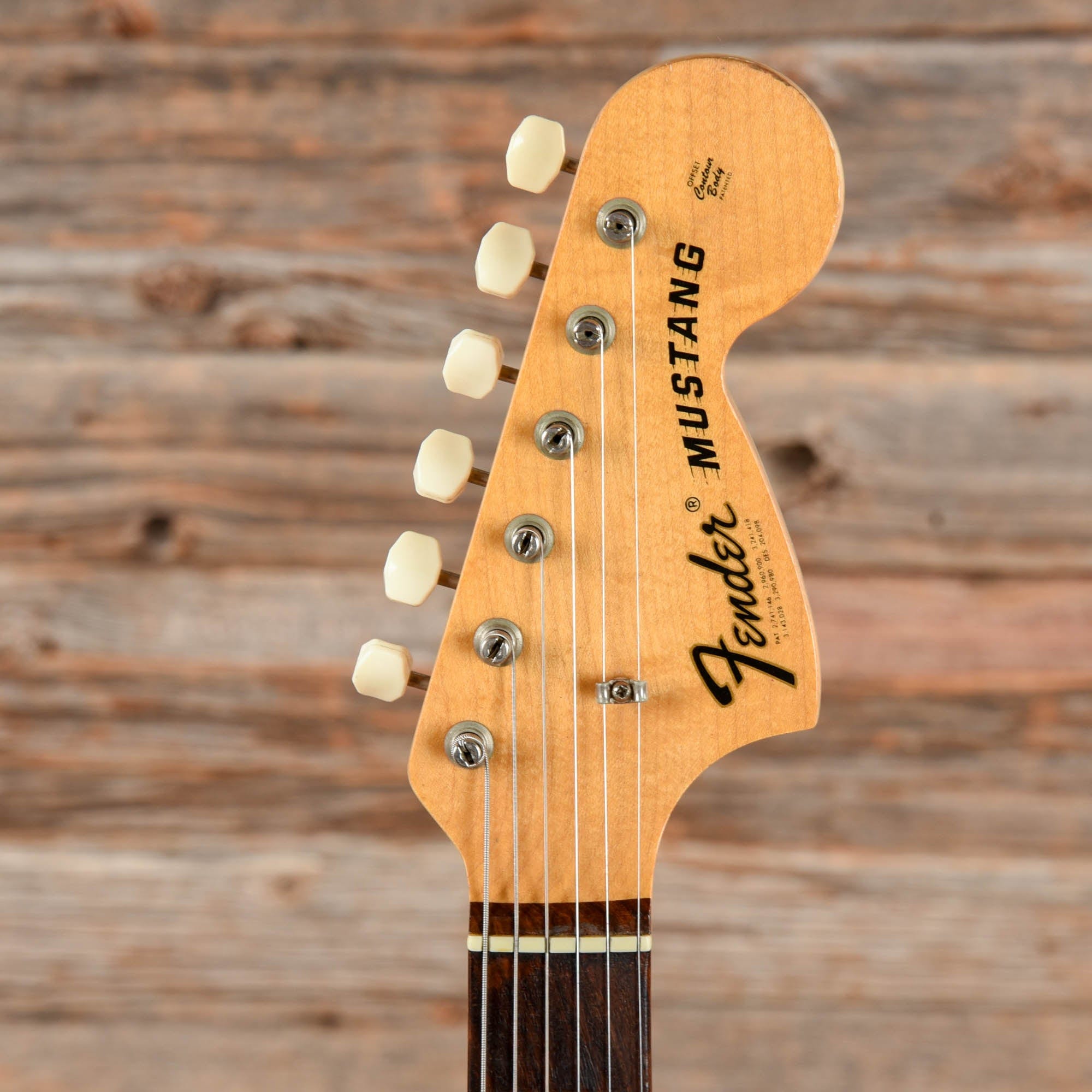 Fender Mustang Sunburst Electric Guitars / Solid Body