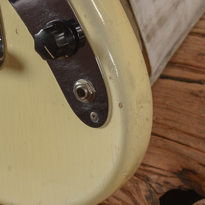 Fender Mustang White 1965 Electric Guitars / Solid Body